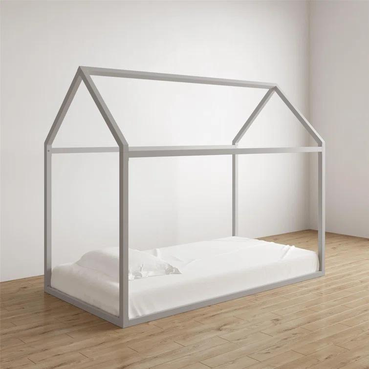 Skyler Metal Montessori House Bed