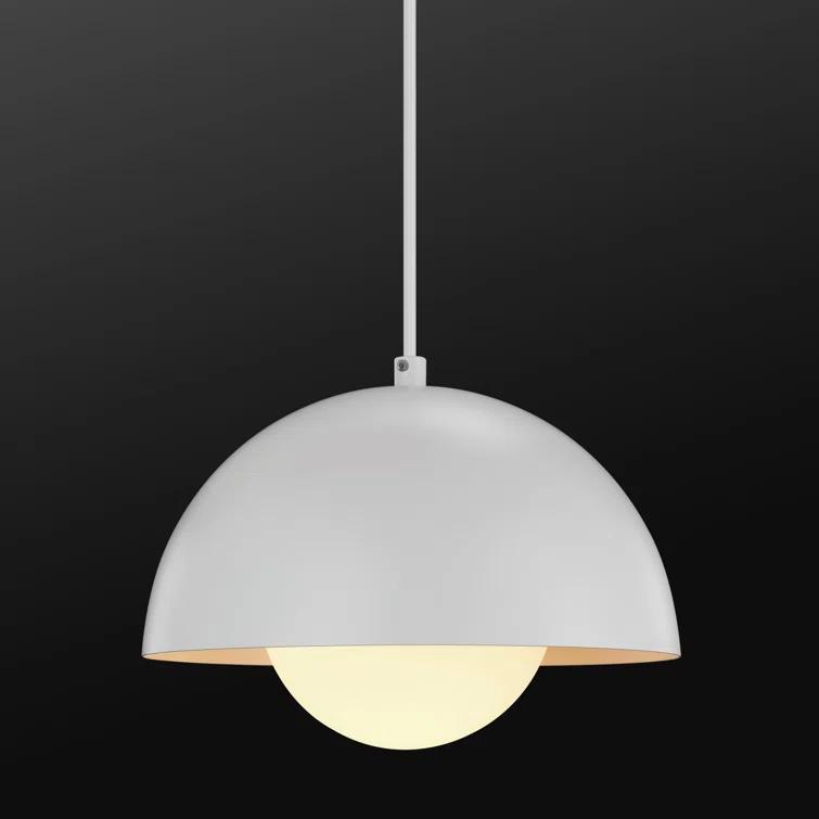 Amelia 1 - Light Matte White Single Pendant