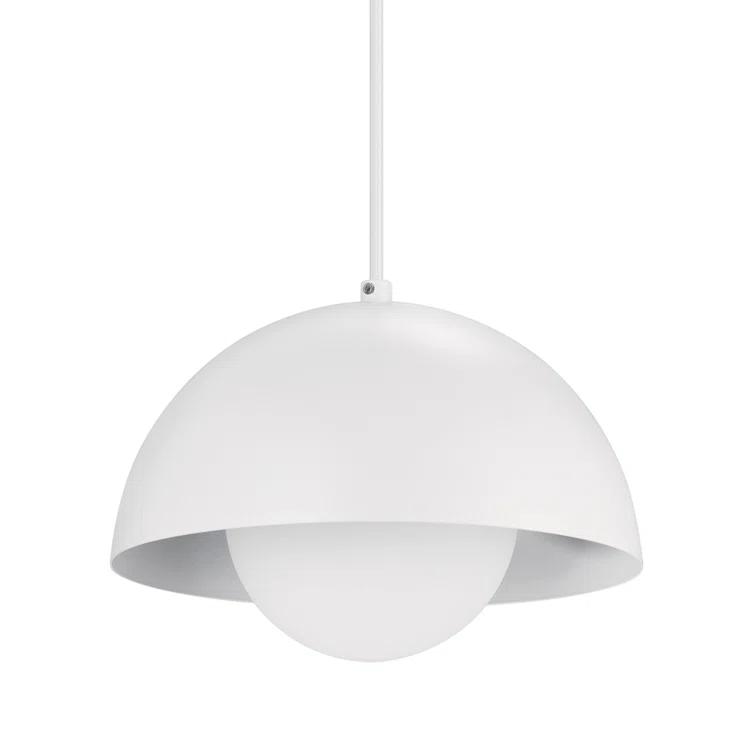 Amelia 1 - Light Matte White Single Pendant