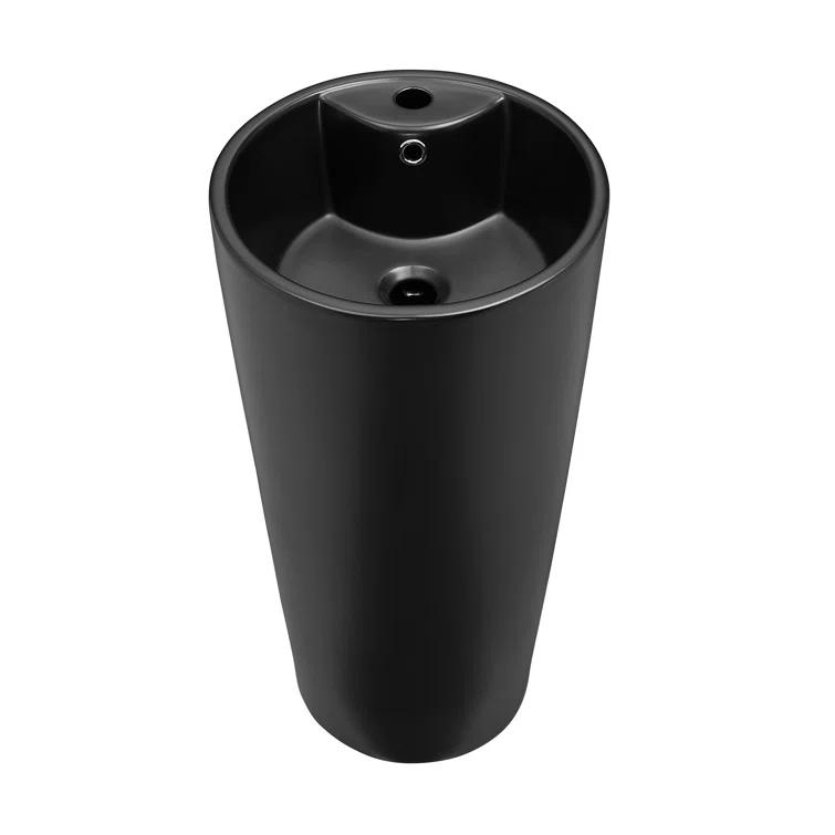 Monaco Circular Basin Pedestal Sink