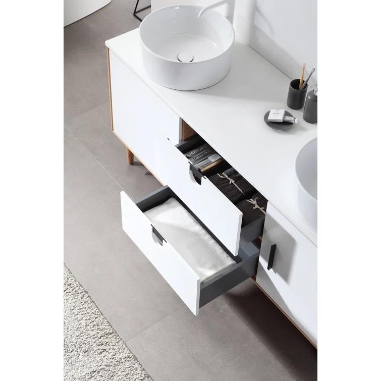 Antonina 72.05'' Double Bathroom Vanity