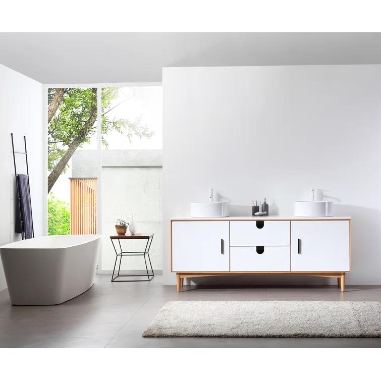 Antonina 72.05'' Double Bathroom Vanity