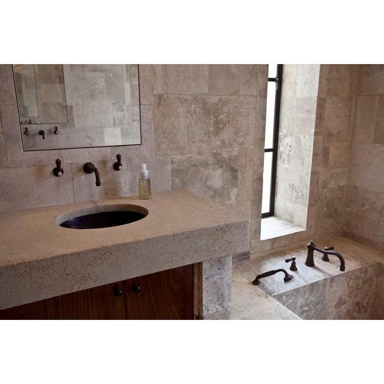 Georgian Era Wall Mount Lavatory Faucet Trim