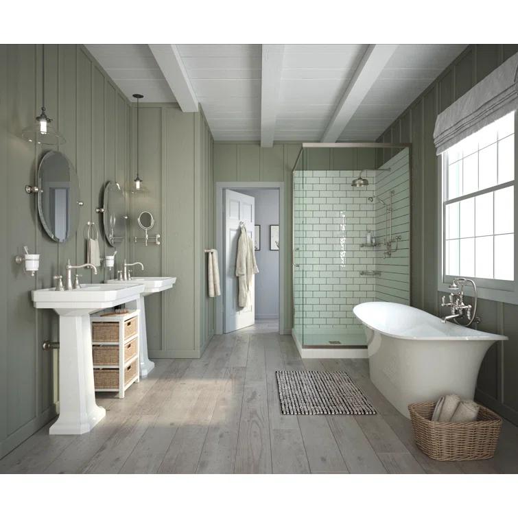 Georgian Era Exposed Wall Mount Tub Filler