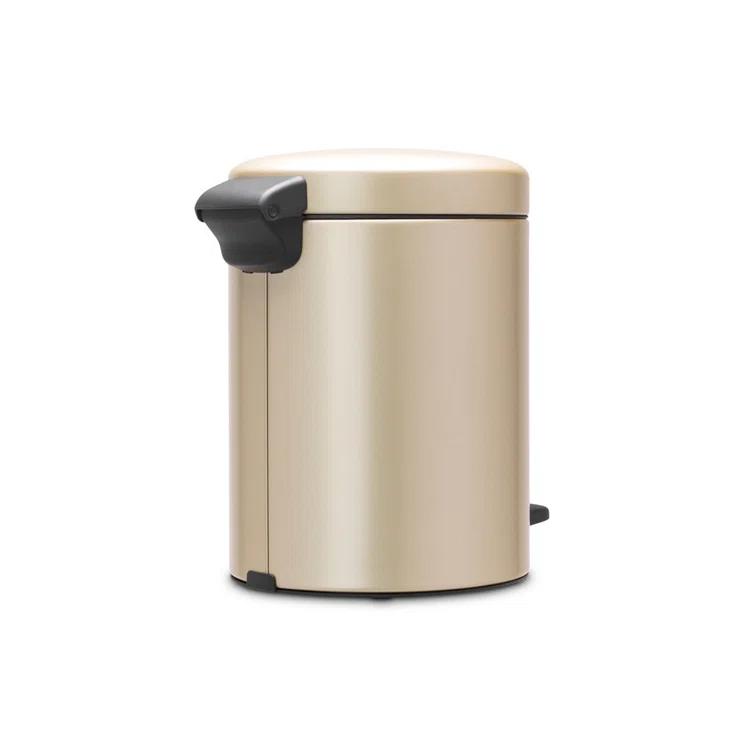 Brabantia NewIcon Step On Trash Can, 1.3 Gallon (5 Liter)