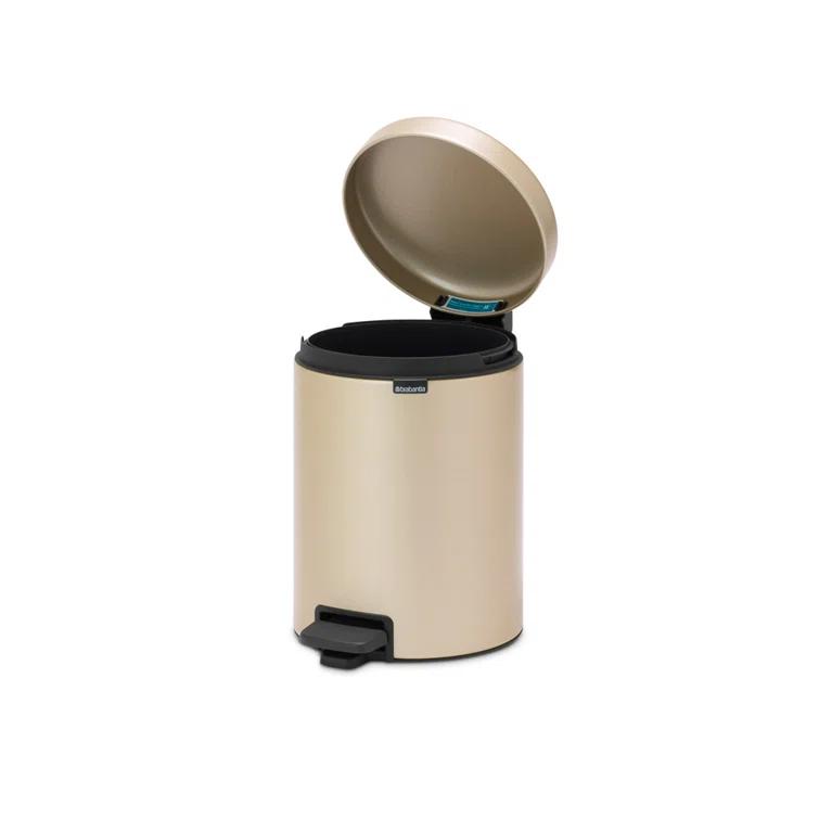 Brabantia NewIcon Step On Trash Can, 1.3 Gallon (5 Liter)