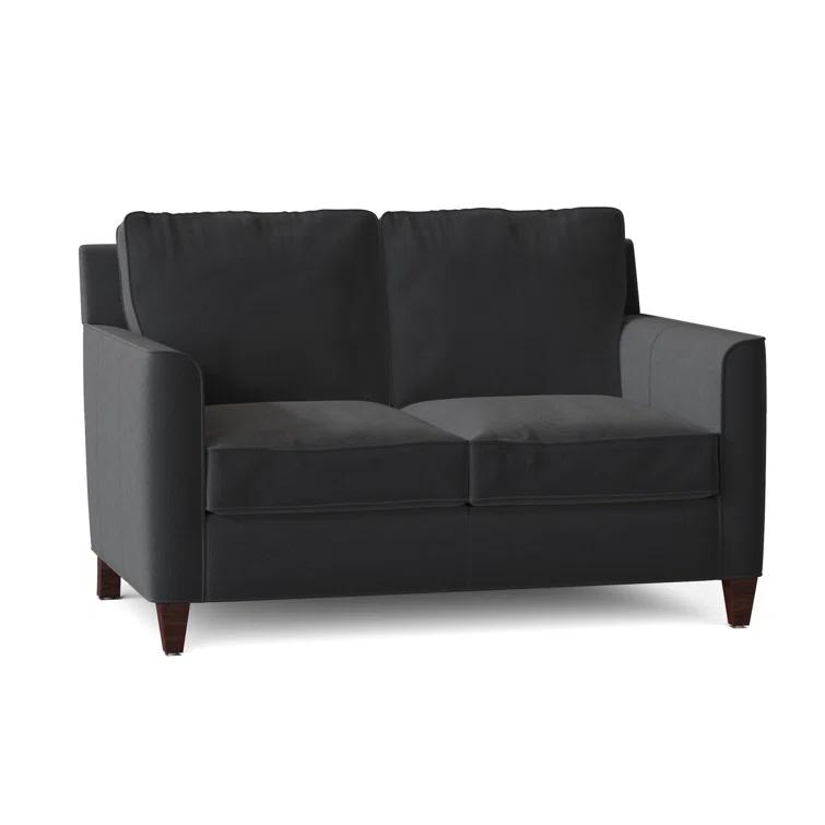 Yorba 54.5'' Leather Loveseat