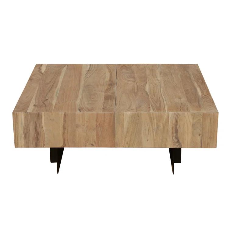 Mullins Extendable Sled Coffee Table with Storage