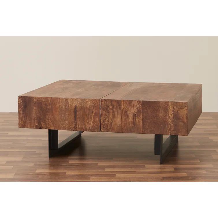 Mullins Extendable Sled Coffee Table with Storage