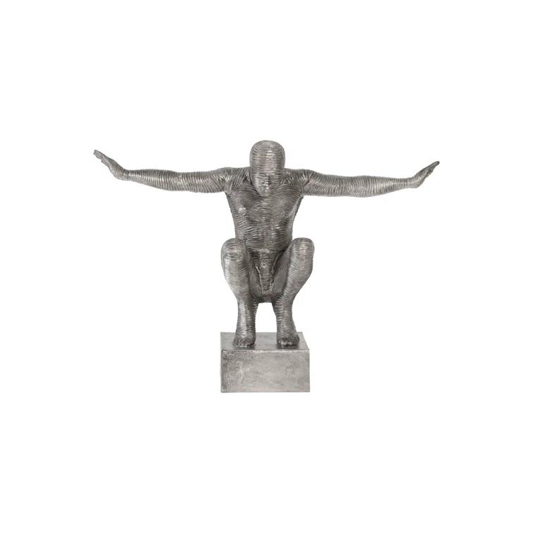 Aluminum Outstretched Arms Statue