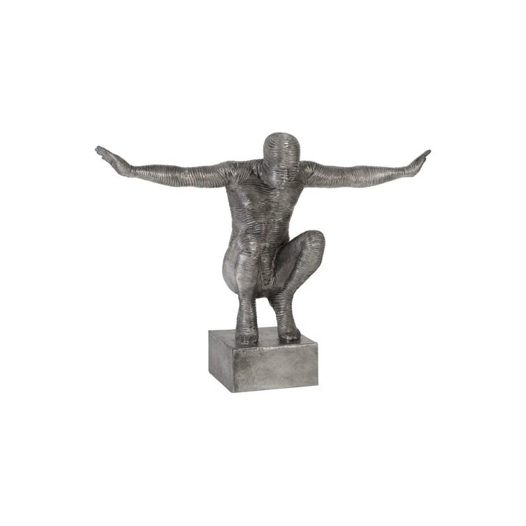 Aluminum Outstretched Arms Statue