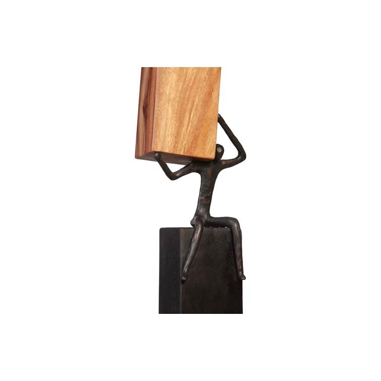 Atlas Pole Statue