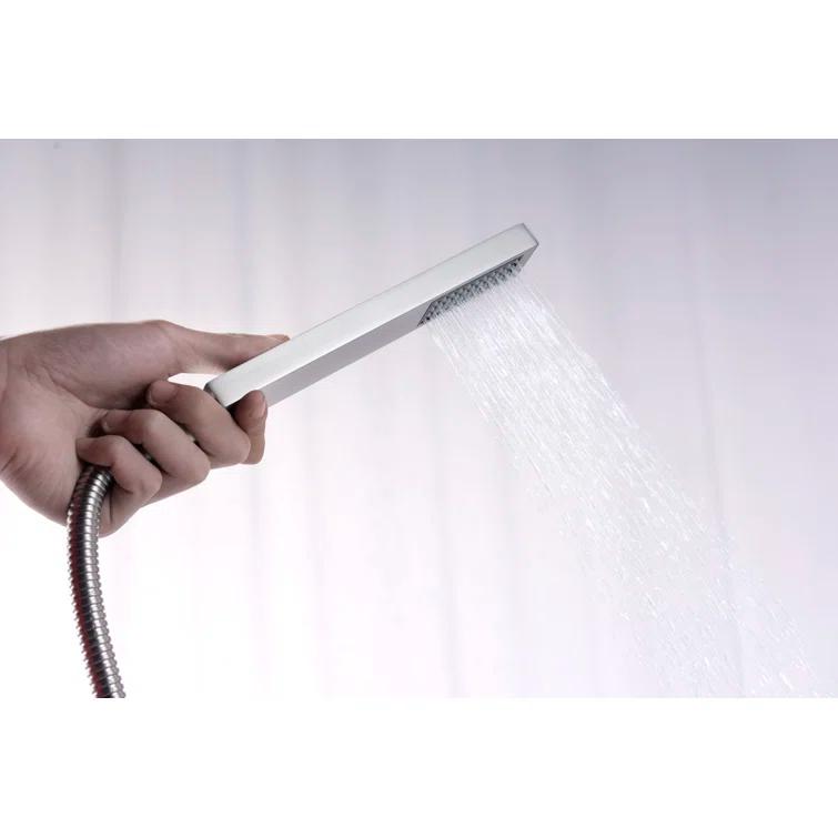 2 Handle Floor Tub Filler with Diverter