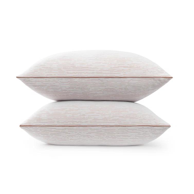 Beautyrest Beautyrest Copper Lux Memory Foam Jumbo Medium Support Pillow (Set of 2)