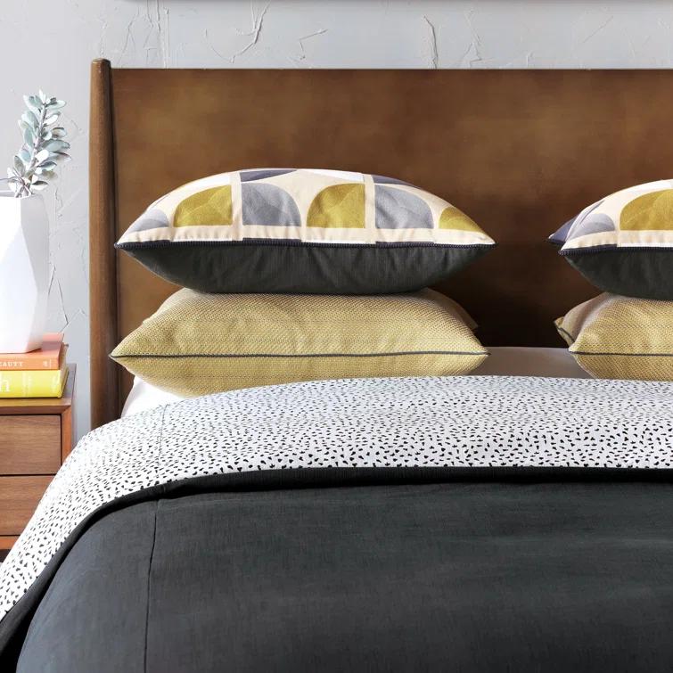 Camden Modern & Contemporary Cotton Geometric Shapes Duvet Cover Set