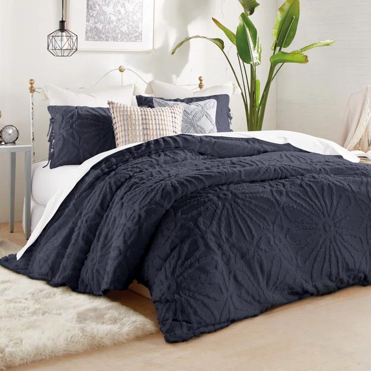 Peri Home Peri Home Chenille Medallion 3 Piece Comforter Set