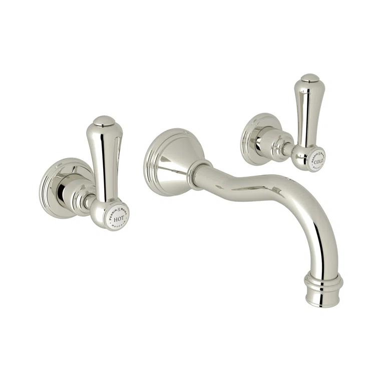 Georgian Era Wall Mount Lavatory Faucet Trim