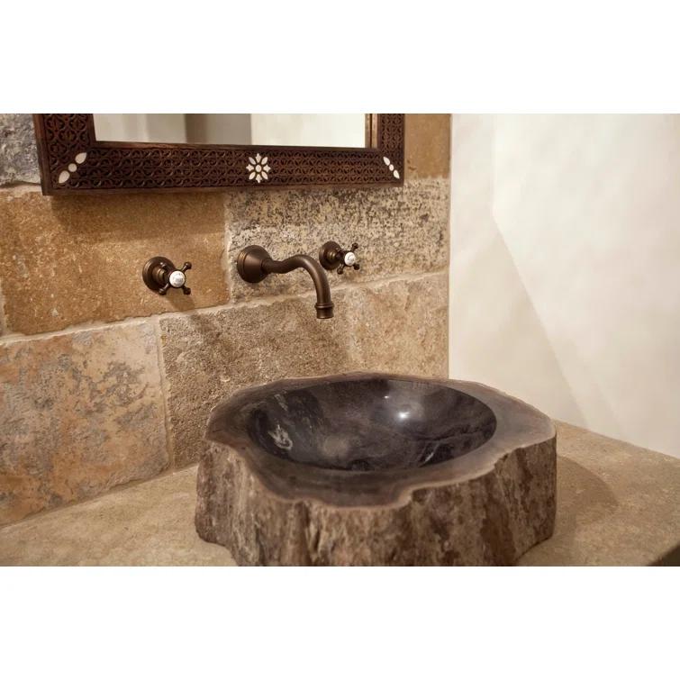 Georgian Era Wall Mount Lavatory Faucet Trim