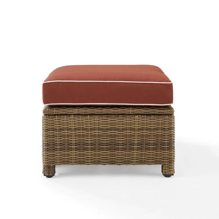 Lawson Outdoor Ottoman with Cushion