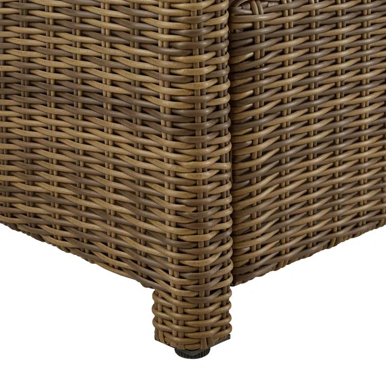 Lawson Outdoor Ottoman with Cushion