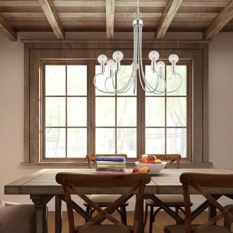 Hitterdal 7 - Light Dimmable Classic / Traditional Chandelier
