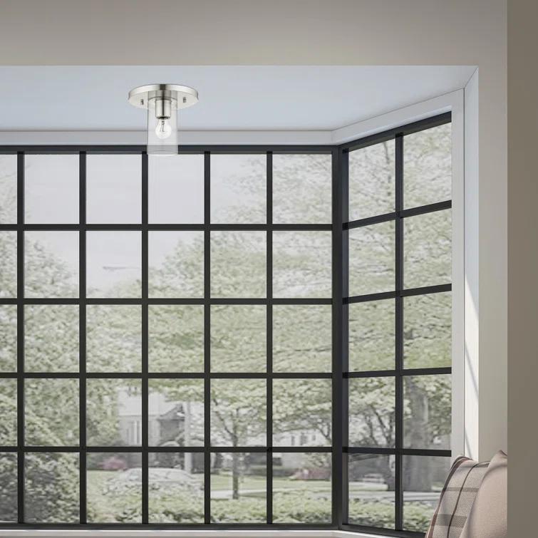 Mollie Glass Flush Mount