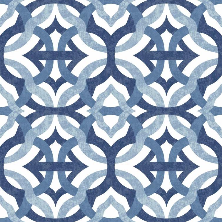 Waverly Peel & Stick Geometric Roll