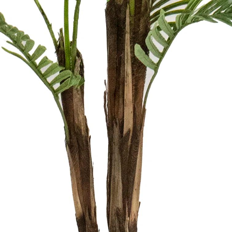 Panama 91'' Faux Fern Tree in Fiberstone Planter