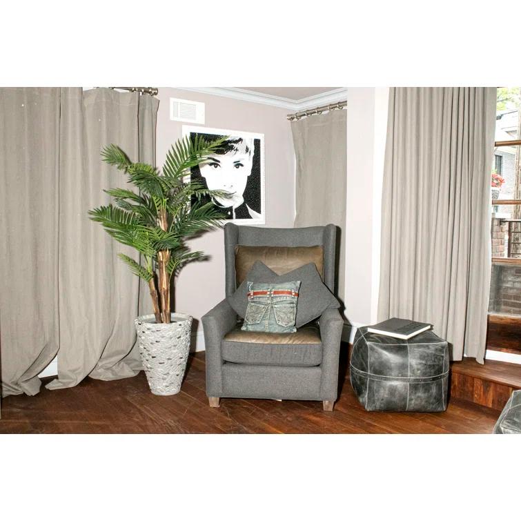 Panama 91'' Faux Fern Tree in Fiberstone Planter