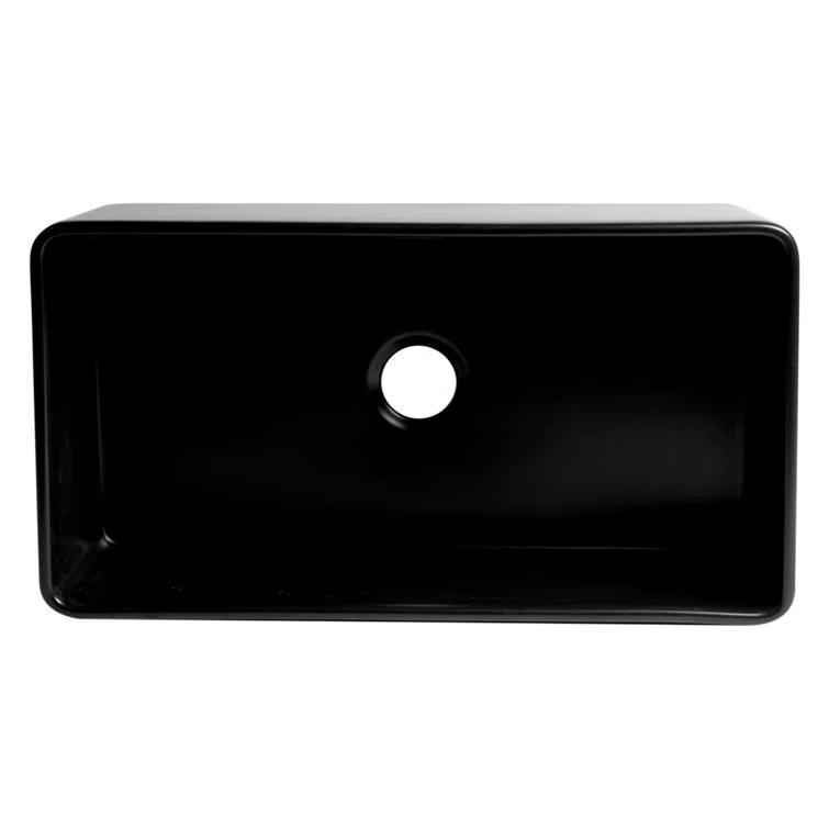 33'' L Farmhouse / Apron Single Bowl Fireclay Kitchen Sink