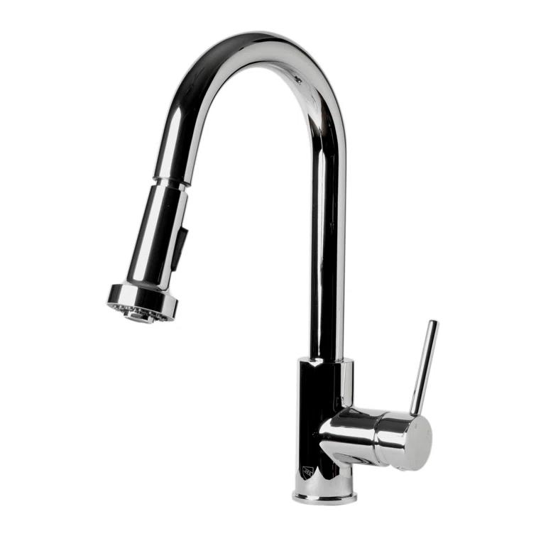 Alfi Brand Pull Down Touch Kitchen Faucet