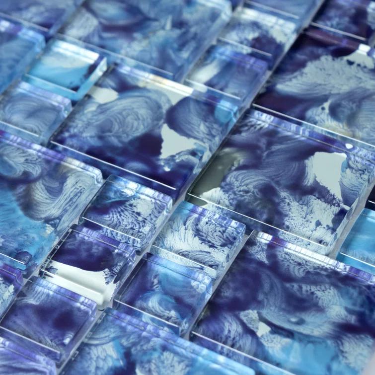 Swimming Pool Series Glass Mosaic Tile