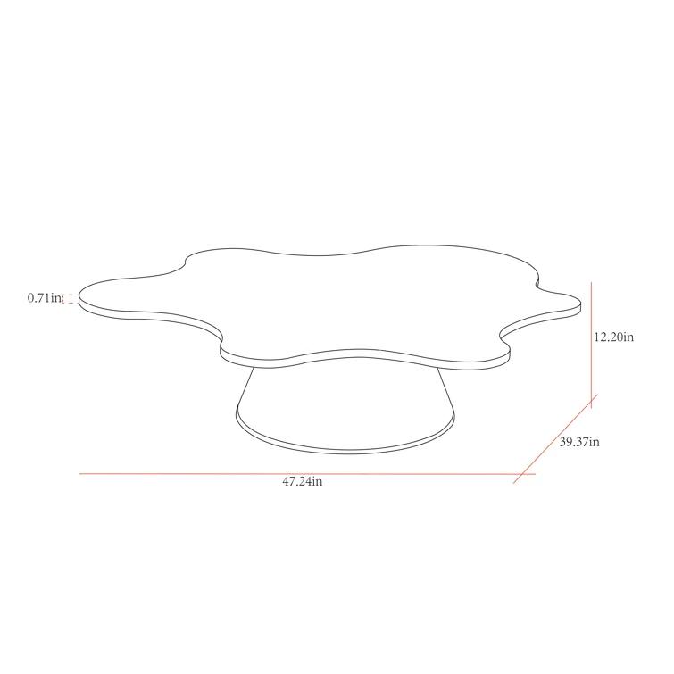 Pasargad Serena Coffee Table