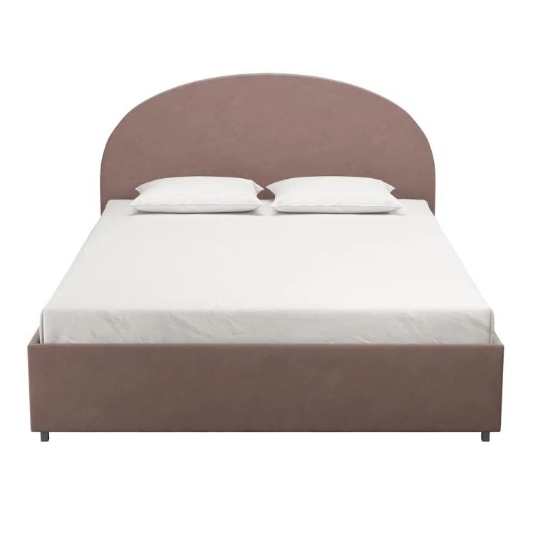 Moon Upholstered Platform Storage Bed