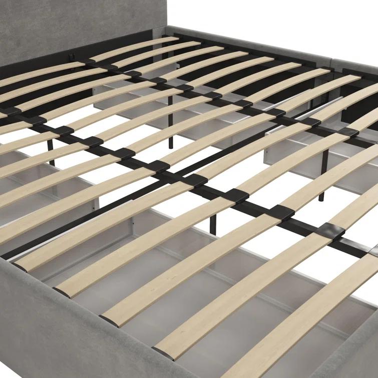 Moon Upholstered Platform Storage Bed