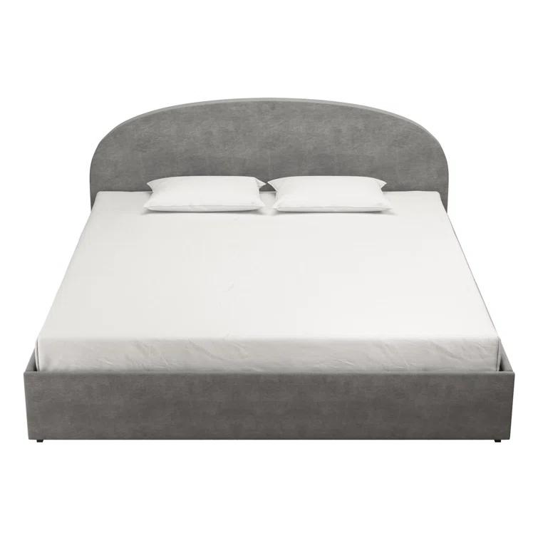 Moon Upholstered Platform Storage Bed