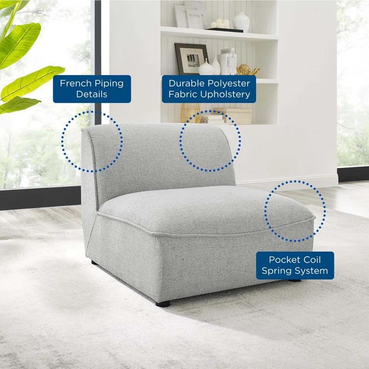 Modway Comprise Armless Chair