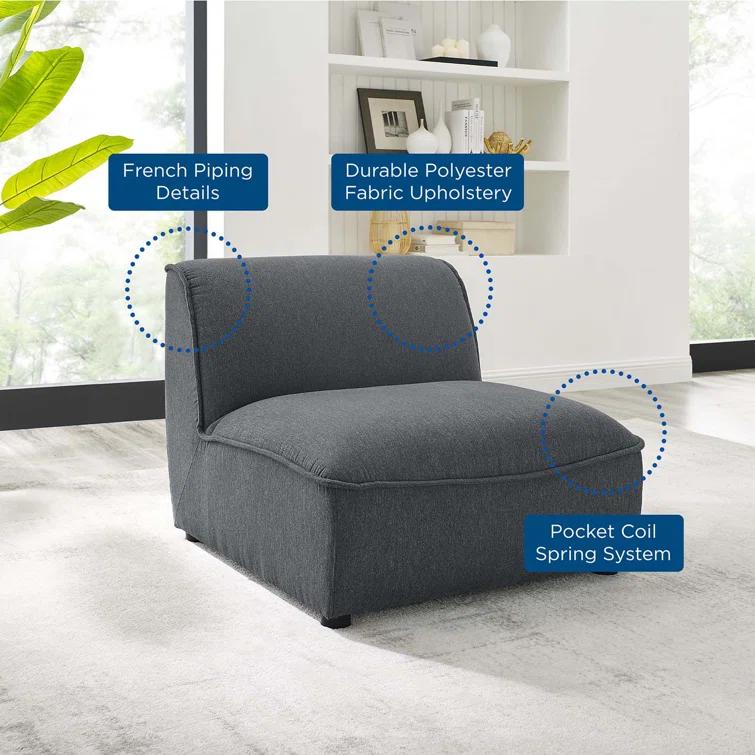 Modway Comprise Armless Chair