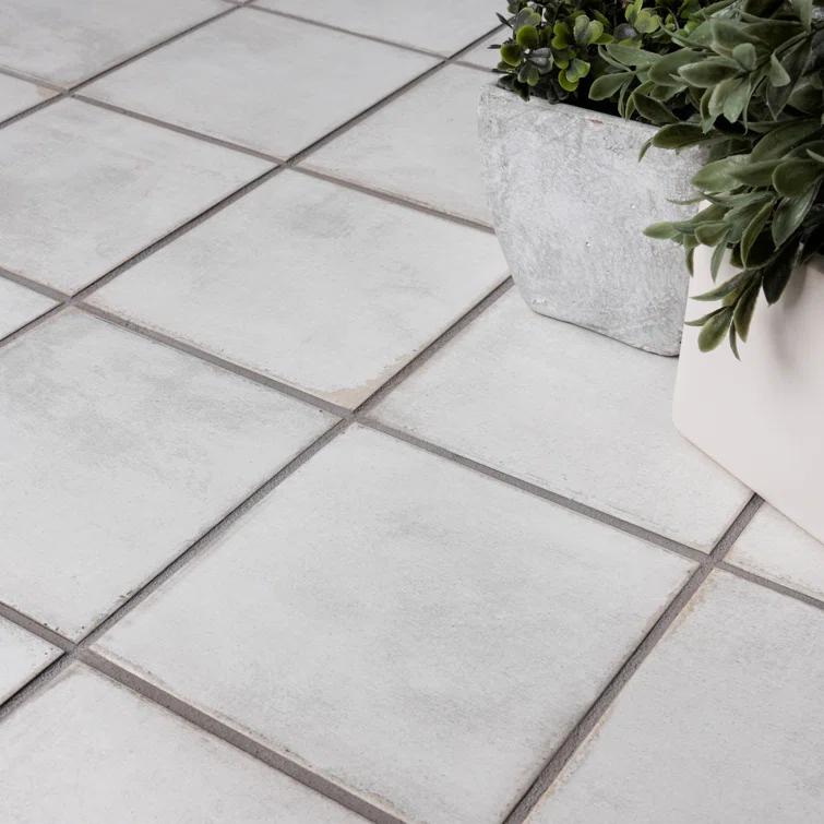 Barcelona 6" x 6" Porcelain Vintage Wall & Floor Tile