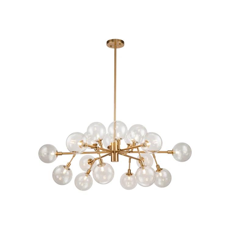Baldwin 18 - Light Sputnik Sphere Chandelier