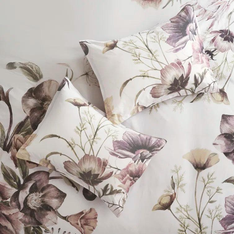 Madison Park Cassandra 3 Piece Cotton Duvet Cover Set & Reviews | Wayfair