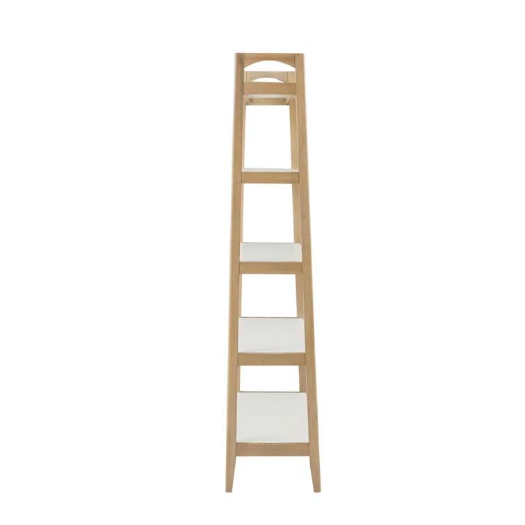 Soho Solid Wood Ladder Bookcase
