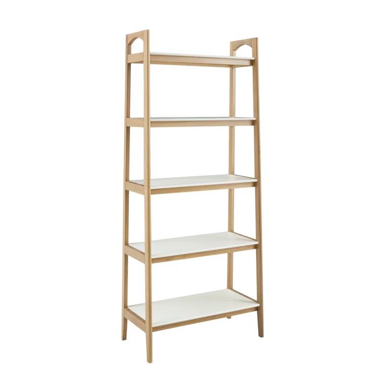 Soho Solid Wood Ladder Bookcase