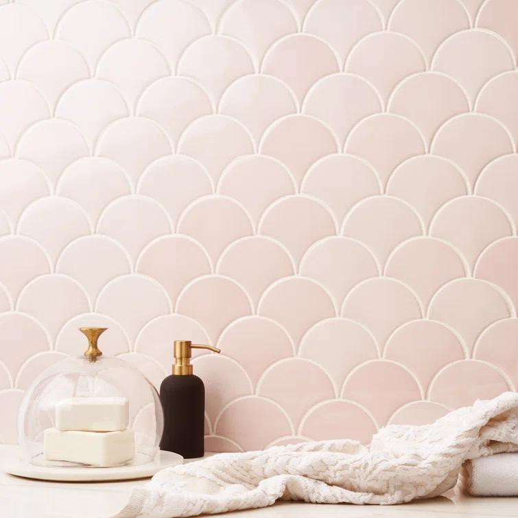 Riptide 2" x 5" Ceramic Patterned Wall Tile (4.06 Sq. Ft. / Case)