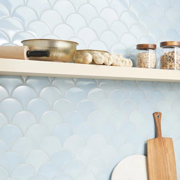 Riptide 2" x 5" Ceramic Patterned Wall Tile (4.06 Sq. Ft. / Case)