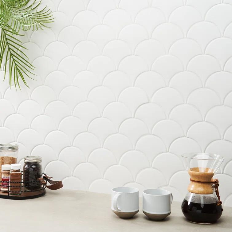 Riptide 2" x 5" Ceramic Patterned Wall Tile (4.06 Sq. Ft. / Case)