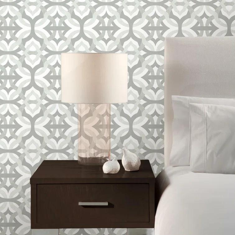 Waverly Peel & Stick Geometric Roll