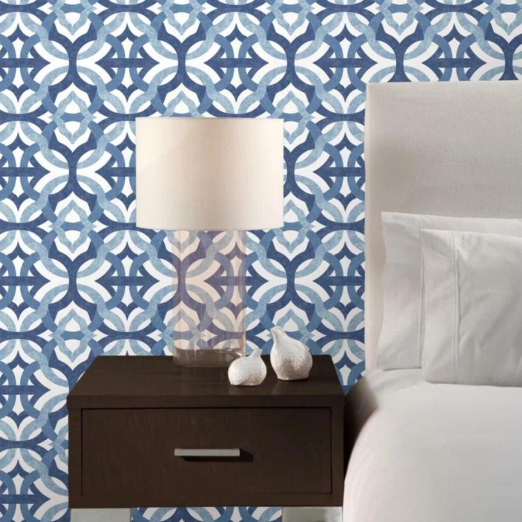 Waverly Peel & Stick Geometric Roll