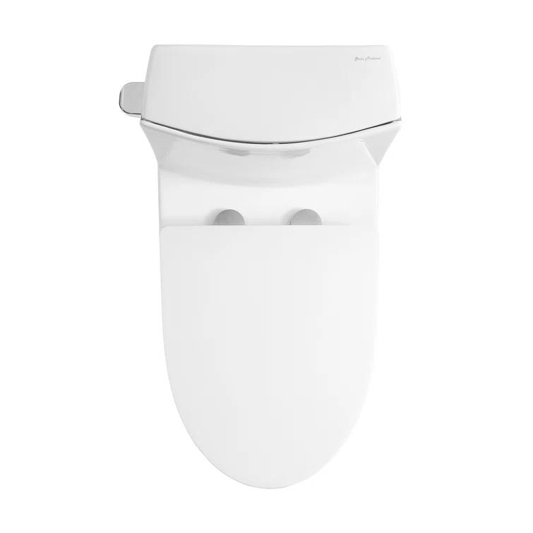 St. Tropez One Piece Elongated Toilet Dual Vortex Flush 1.6 GPF