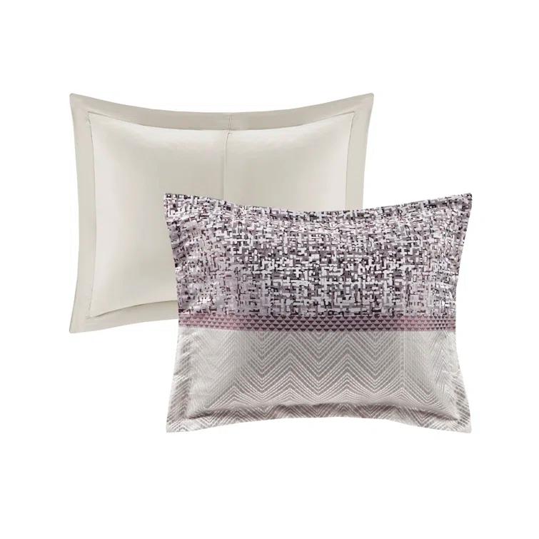Rhapsody 7 Piece Jacquard Comforter Set